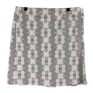RipSkirt Hawaii Sz Medium Skirt Length 2 Hook/Loop Wrap Gray Floral ‎ Beach Pool